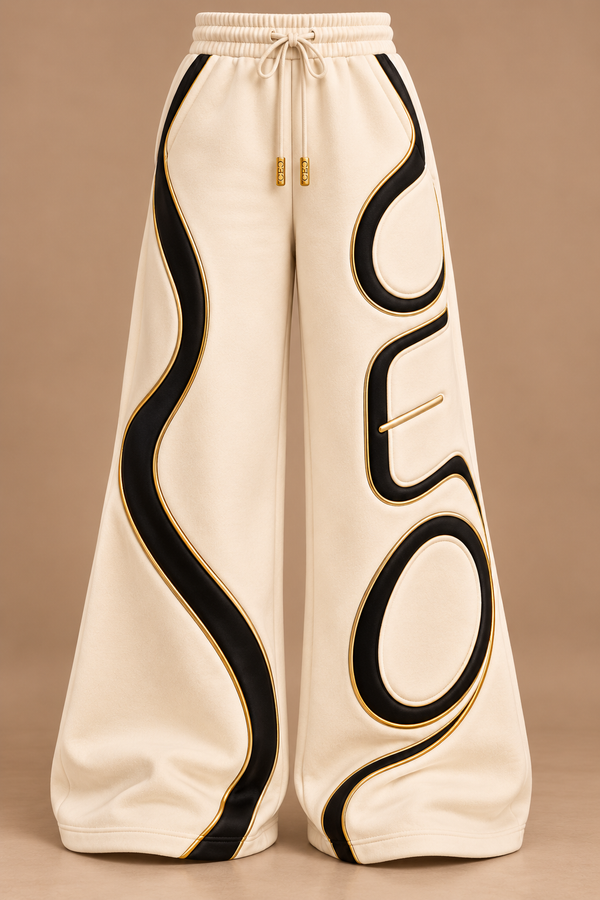 CEO ENERGY Signature Wide-Leg Pants